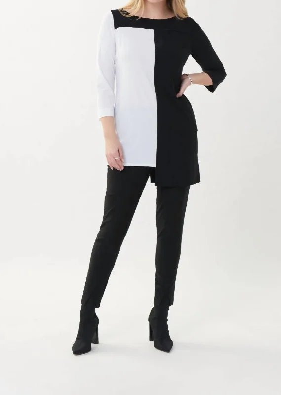 Tunic Top In Black Vanilla Daily Essentials