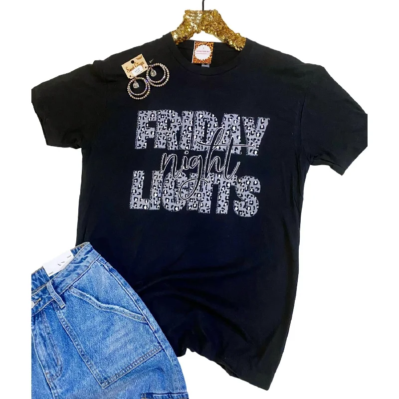 Unisex Friday Night Lights Tee In Black Hot Sale