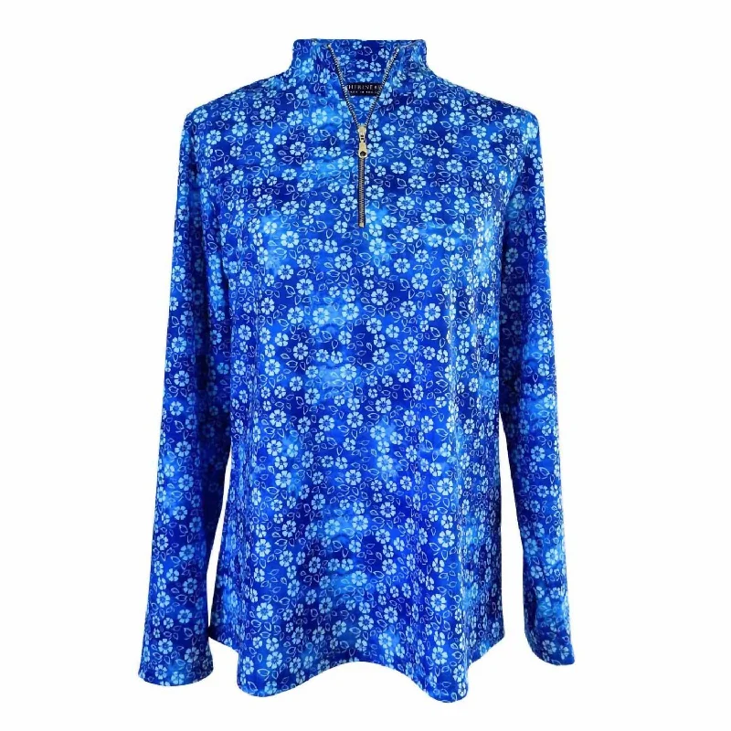 Women Anna Maria Pullover In Batik Daisy Days Soft Textures