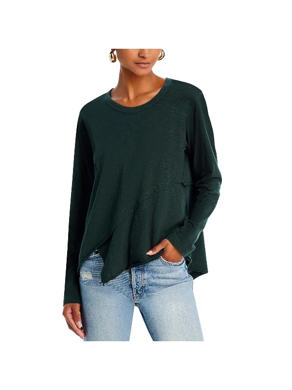 Womens Asymmetrical Layers Pullover Top Odd Size Clearance Sale