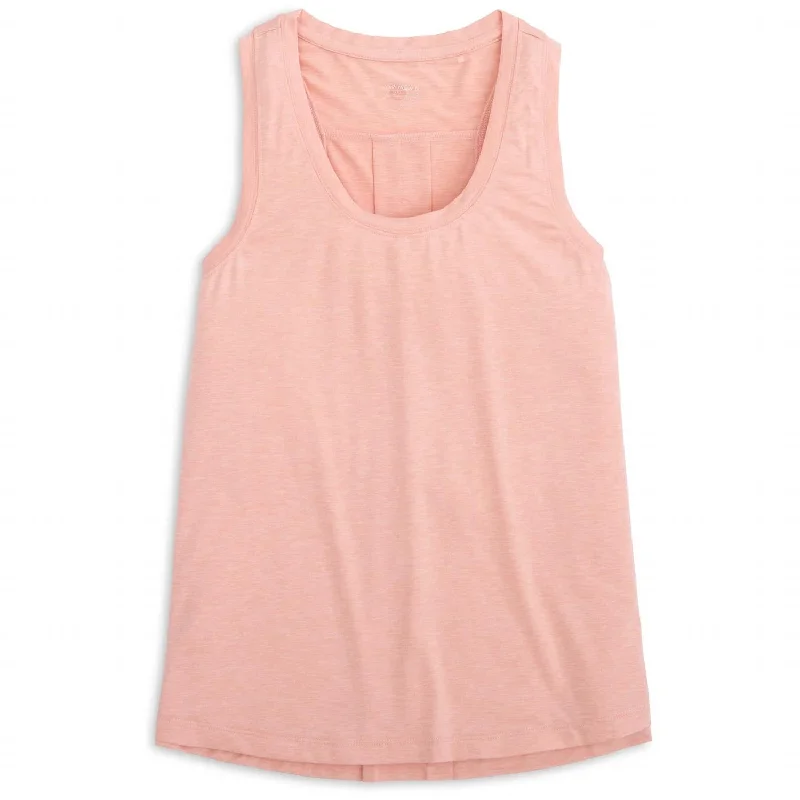 Women's Bimini Performance Tank In Peach Style Revolution