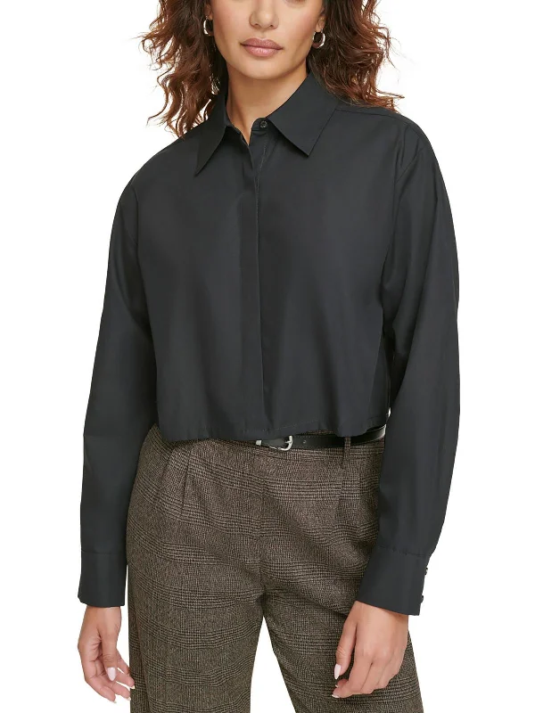 Womens Business Work Button-Down Top Wardrobe Refresh