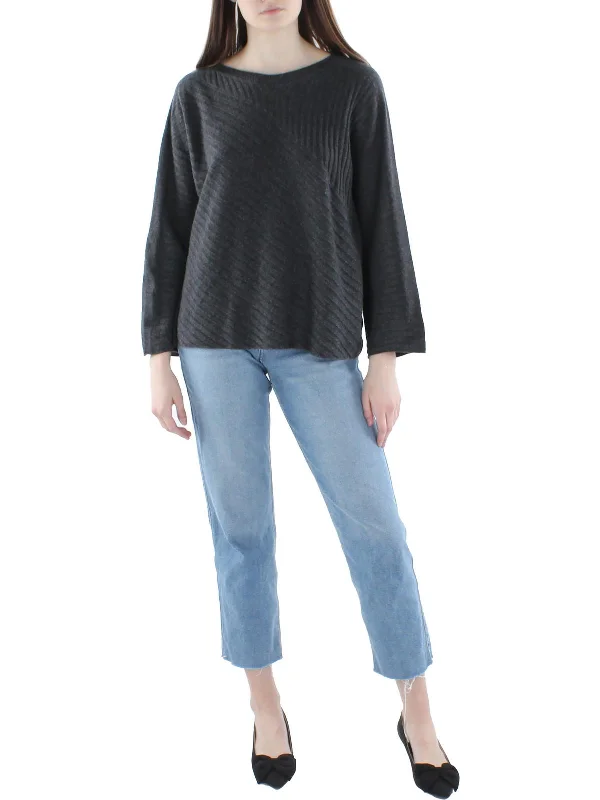 Womens Cashmere Boatneck Top Discover Now