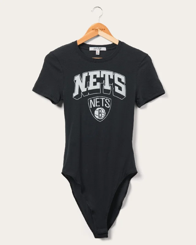 Women's Nets Buzzer-Beater Bodysuit Minimalist Office - Ready Style