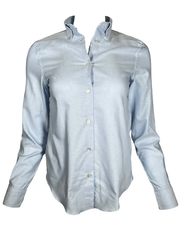 Women's Oxford Shirt In Blue Unleash Your Style