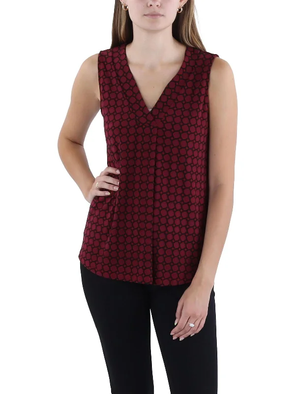 Womens Pleat Front V Shell Final Clearance