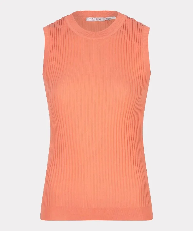 Women's Raise The Standard Tank In Peach Hurry Before It's Gone