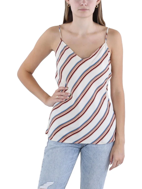 Womens Silk Striped Cami Early Access To Art Deco Styles Sale