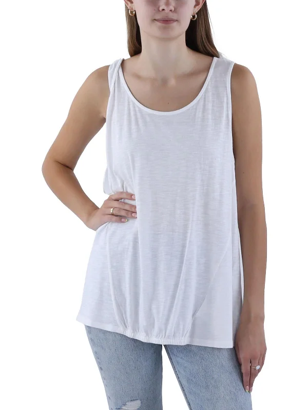 Womens Slub Sleeveless Tank Top Stylish Looks