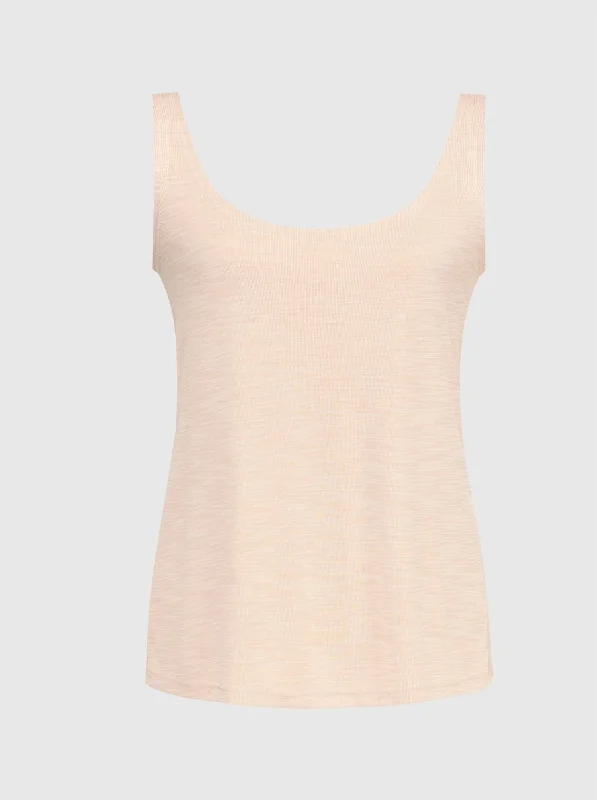 Women's Tank Top In Powder Trendy Pulse