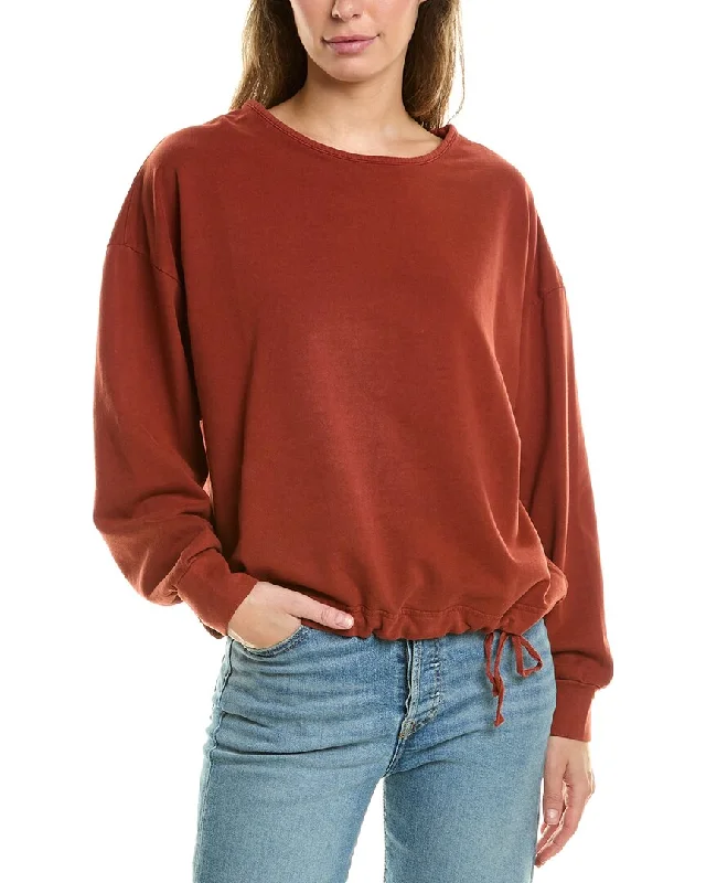 XCVI Wearables Dottie Sweatshirt Step Ahead, Lead The Trend