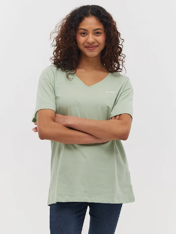 Zaya V-Neck T-Shirt Relaxed Style