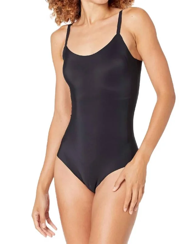 Zone Smoothing Bodysuit In Black Evening Elegance