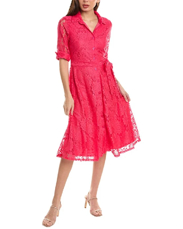 Maison Tara Lace Shirtdress Flash Sale Fever