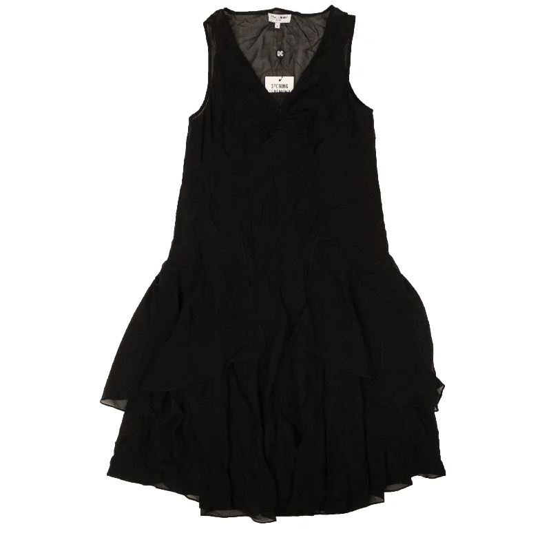 Opening Ceremony Chiffon Dress - Black Summer Fashion