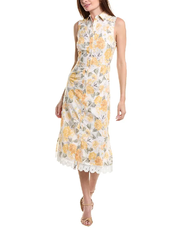 Rachel Parcell Floral Shirtdress Holiday Attire Sale