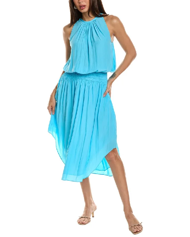 Ramy Brook Sleeveless Audrey Midi Dress Summer Splash Sale