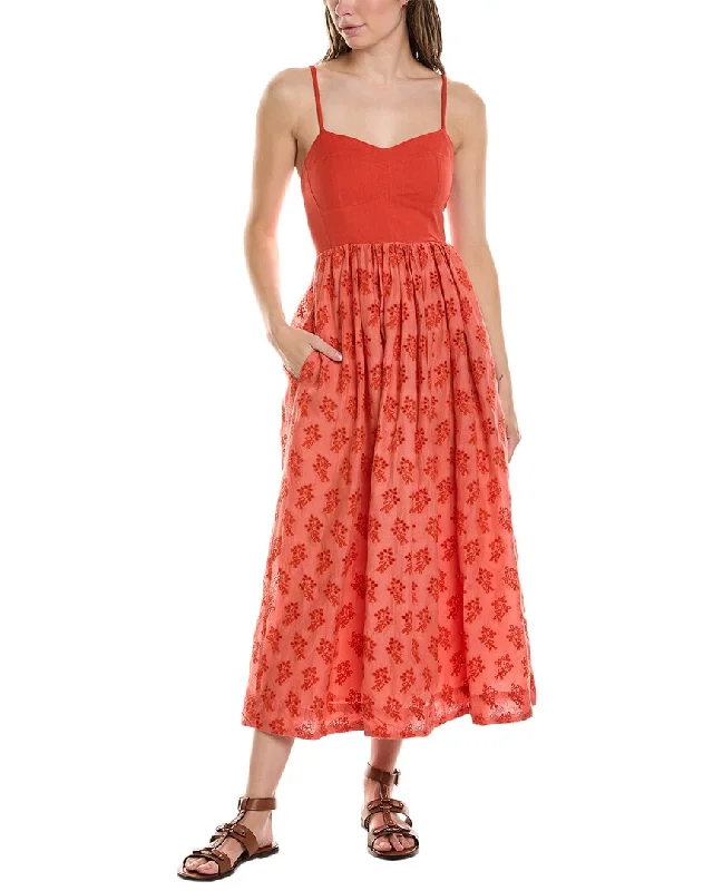 THE GREAT The Camelia Maxi Dress Stay Ahead In Style