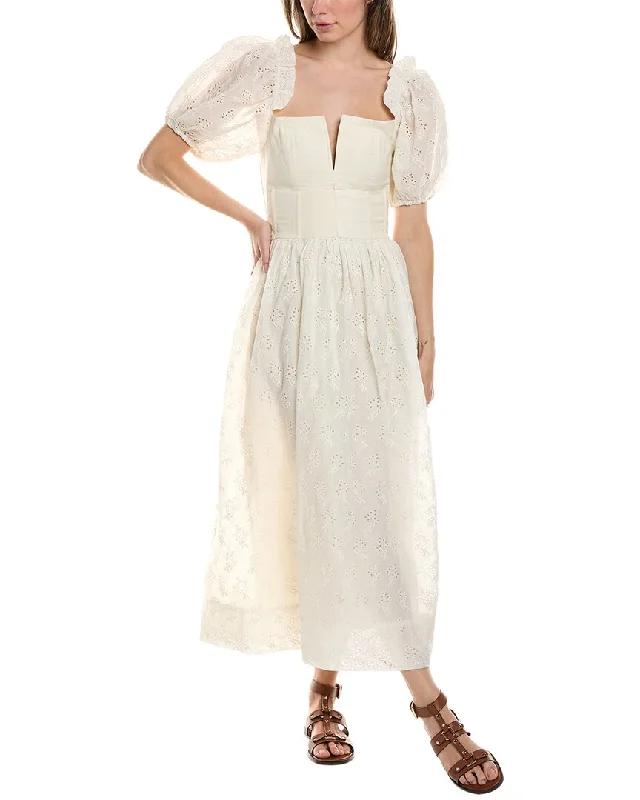 THE GREAT The Primrose Maxi Dress Elegant Styles