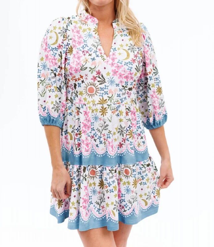 Tory Tunic Dress In La Lune Essentials On Sale