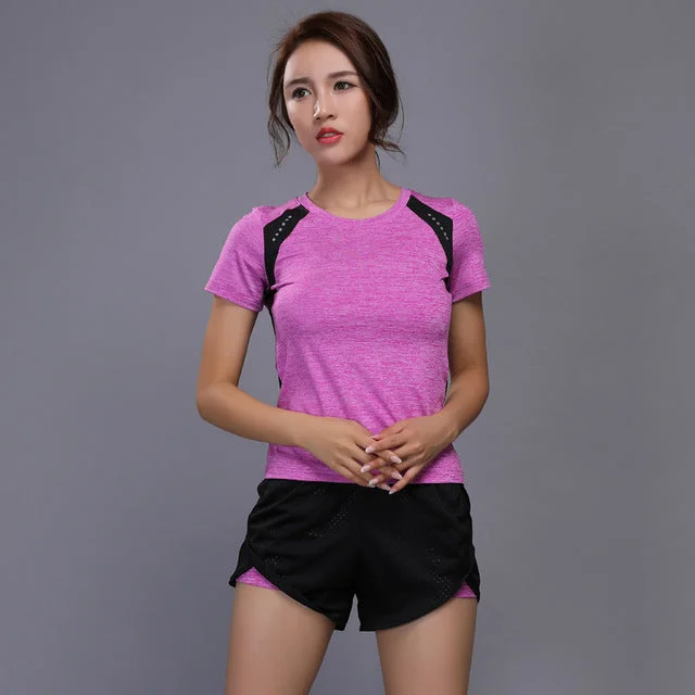 Purple Shorts 2Pcs