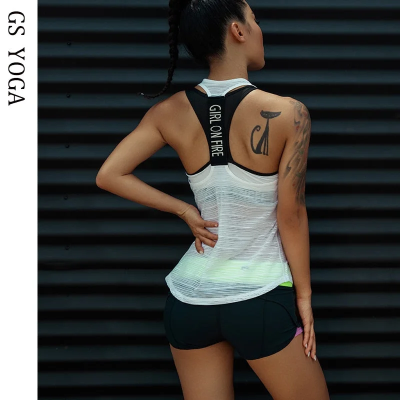 Tank Tops For Gym Vest Urban Femme Streetwear