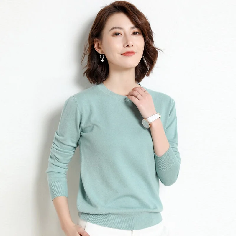 Women Knitted Sweater Trendy Street Style