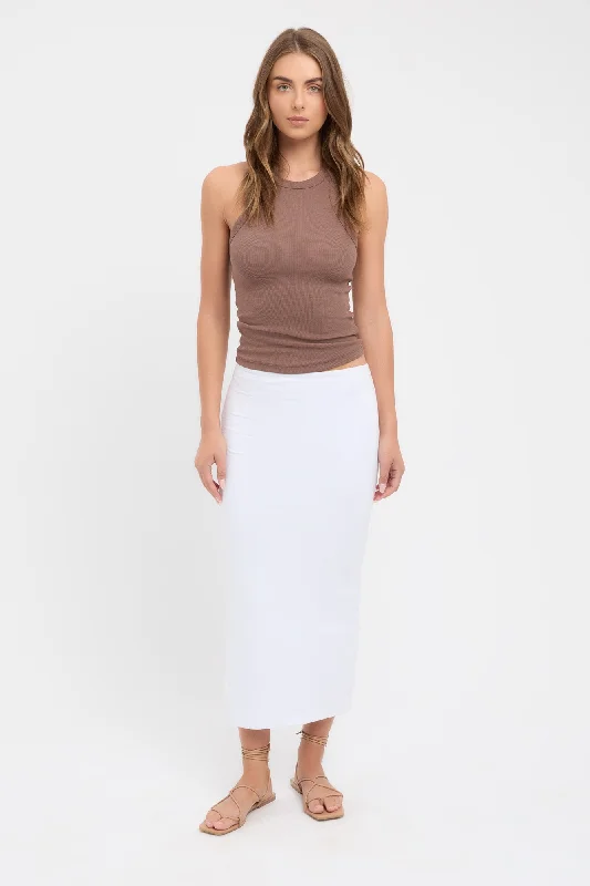 Allison Midi Skirt Trendy Aesthetics