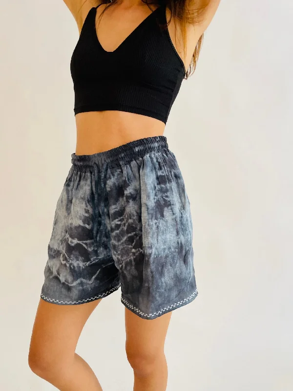 Breezy Summer Shorts -Grey Casual Fashion