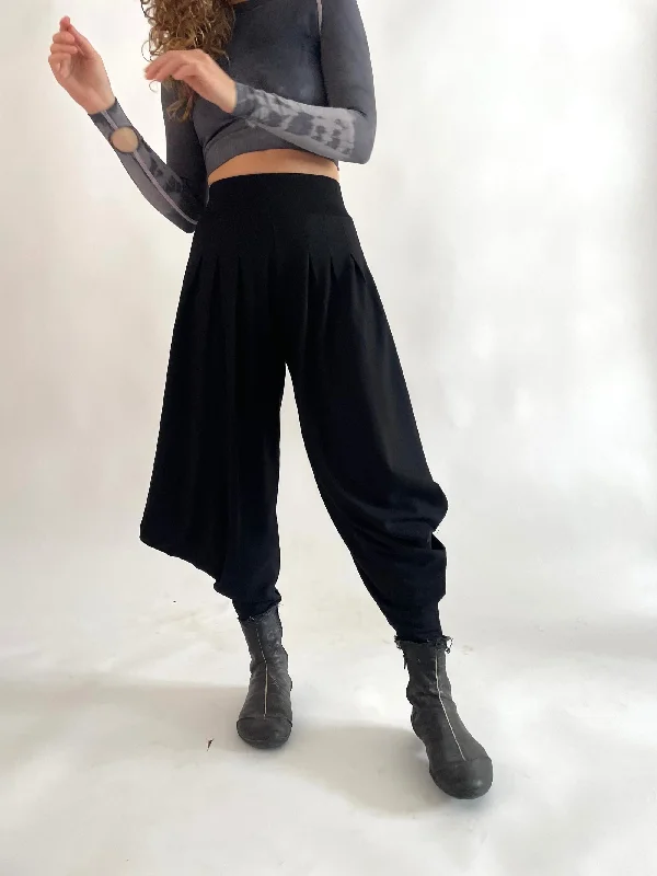 Butoh Pants - black Jersey Redefining Women's Style