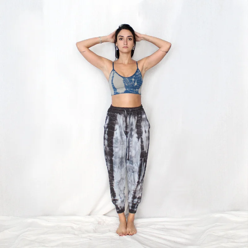 Dyed Jersey Jogger Pants - Grey Update With Cottagecore Styles