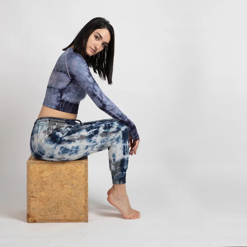 DYED JOGGER PANTS - Blue Best Sellers