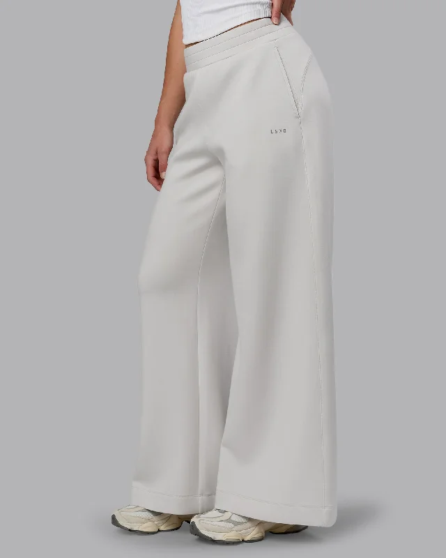 Elevate SoftTouch Wide Leg Pants - Clay-Clay Refined Simplicity