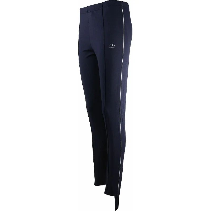 More Mile Essentials Womens Running Tracksters - Navy Chic And Edgy