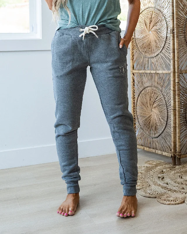 Wanakome Adley Joggers - Dark Heather Gray Chic Outfits