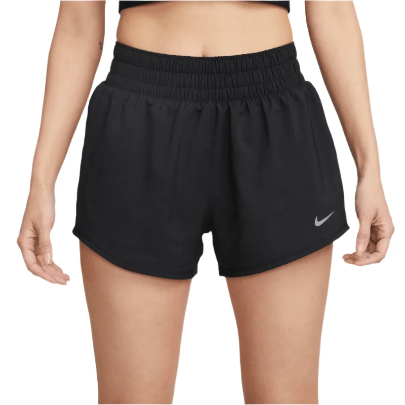 Nike Women's Dri-FIT One Mid-Rise 3" Brief-Lined Shorts Seasonal Trends