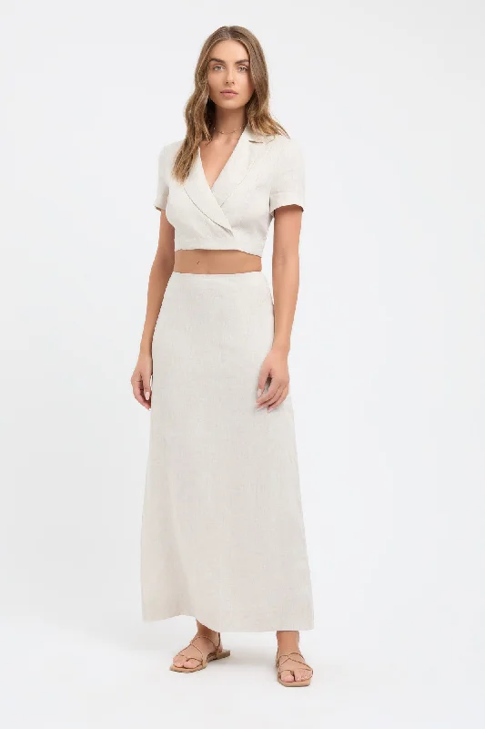 Tahiti Midi Skirt Feminine Soft - Hued Styles