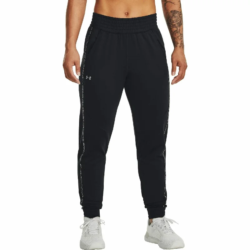 Under Armour Train Cold Weather Womens Running Pants - Black Athleisure Wear Special Offer